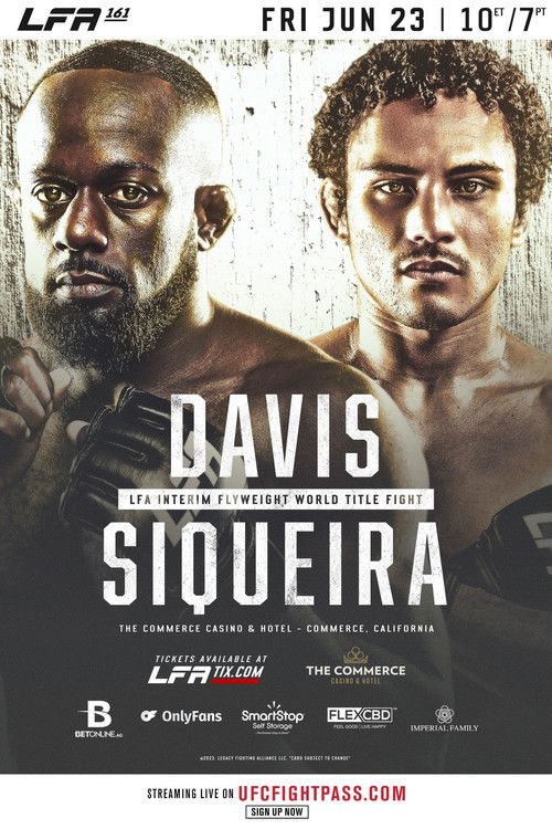 LFA 161: Davis vs. Siqueira (2023) poster