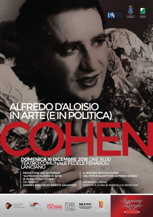 Alfredo D'Aloisio in arte (e in politica) Cohen (2018) poster
