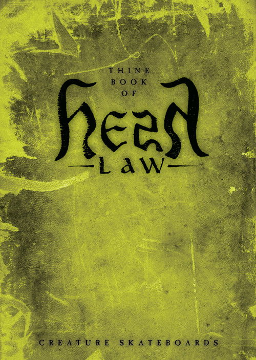 Creature Skateboards: Hesh Law (2009) poster
