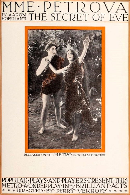 The Secret of Eve (1917) poster