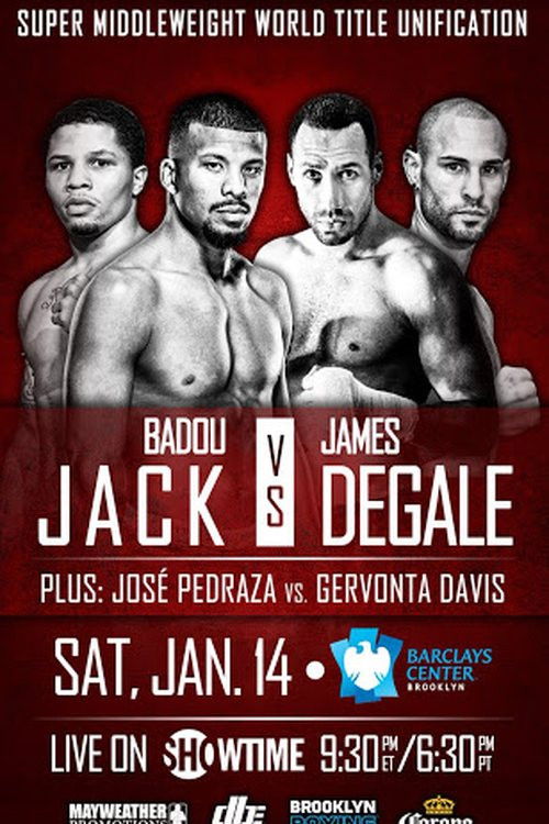 Badou Jack vs. James deGale (2017) poster