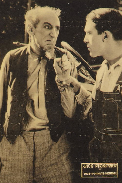 Mile-a-Minute Kendall (1918) poster