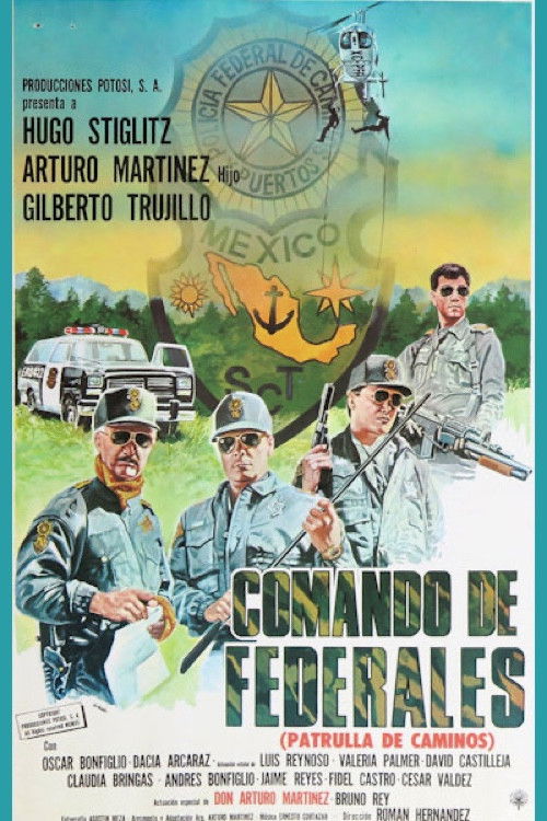Comando de federales (1990) poster