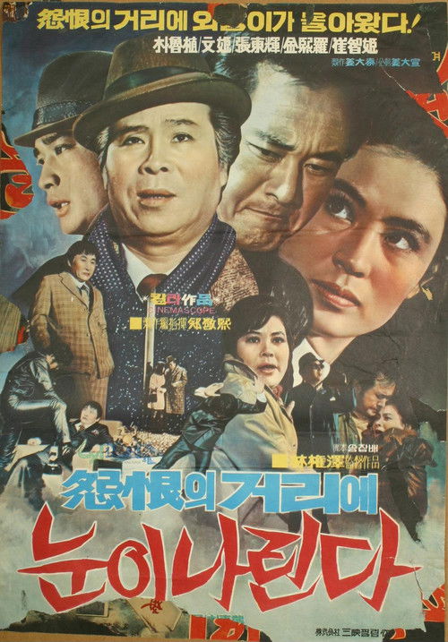 Snowing on Grudge Street (1971) poster
