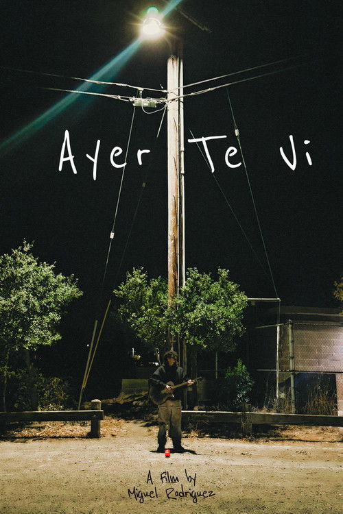 Ayer Te Vi (2025) poster