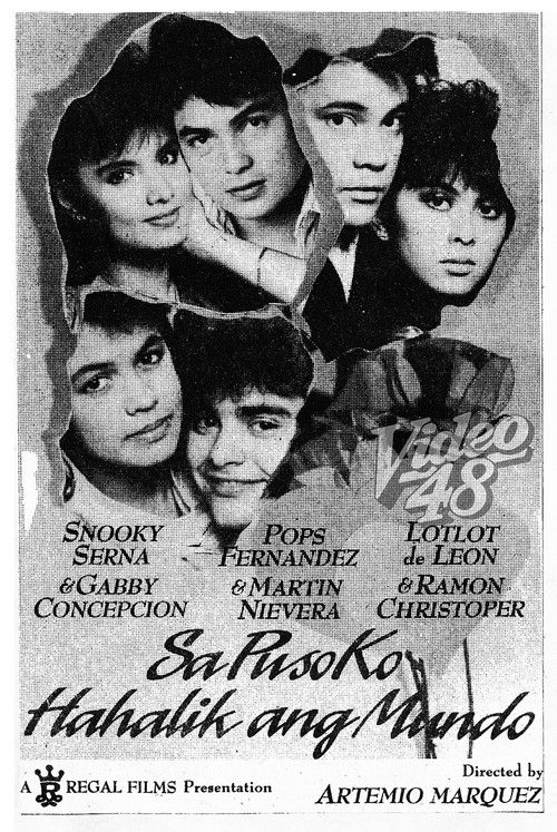 Sa Puso Ko Hahalik Ang Mundo (1988) poster