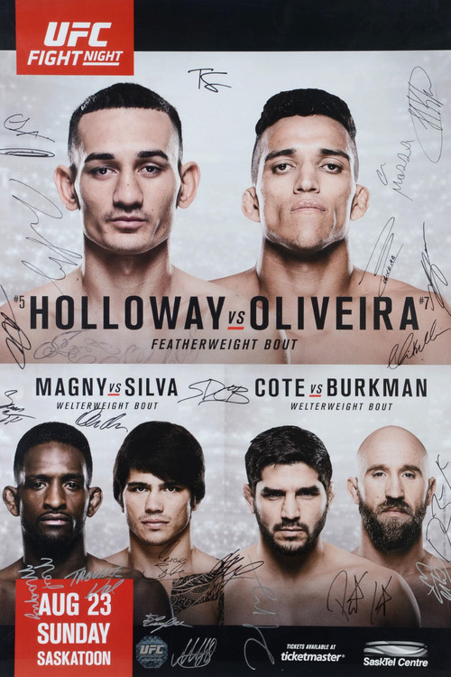 UFC Fight Night 74: Holloway vs. Oliveira (2015) poster