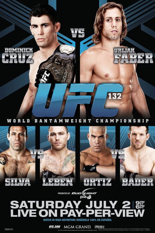UFC 132: Cruz vs. Faber 2 (2011) poster