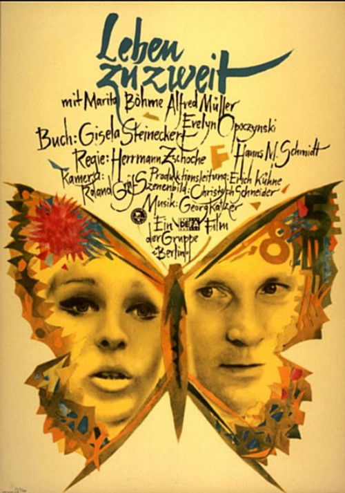 Leben zu zweit (1968) poster
