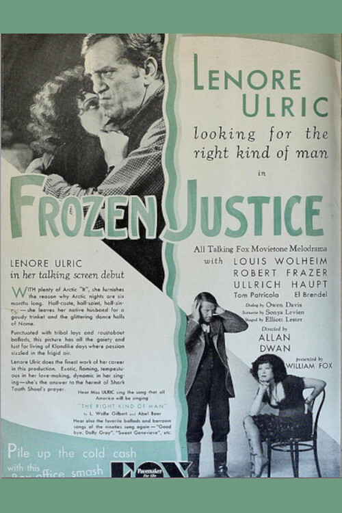 Frozen Justice (1929) poster
