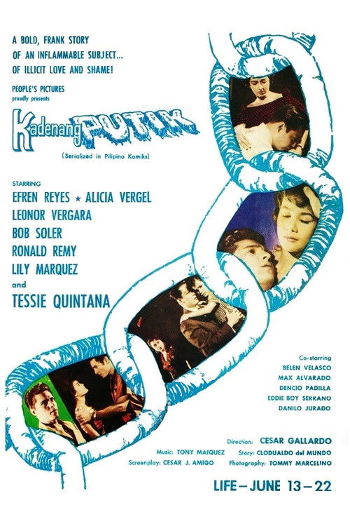 Kadenang Putik (1960) poster