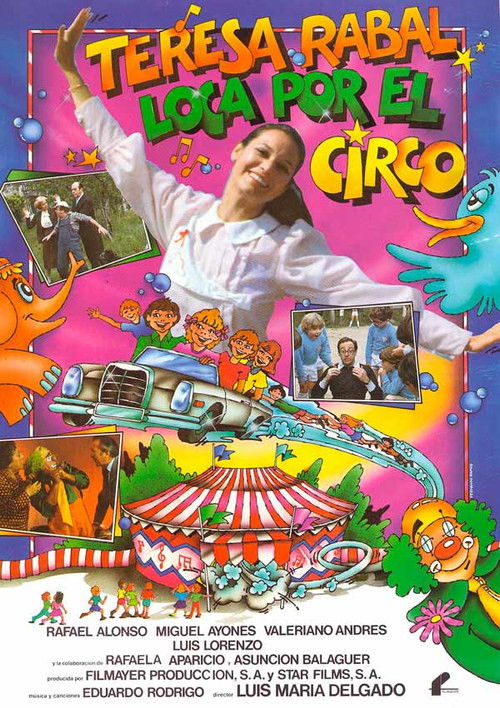 Loca por el circo (1982) poster