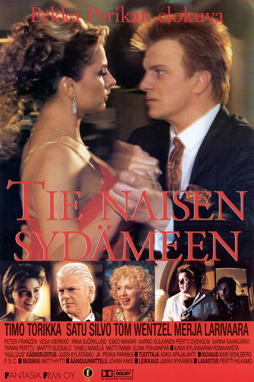 Tie naisen sydämeen (1996) poster