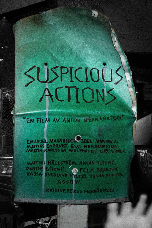 Misstänkt beteende. Håll uppsikt. (2023) poster