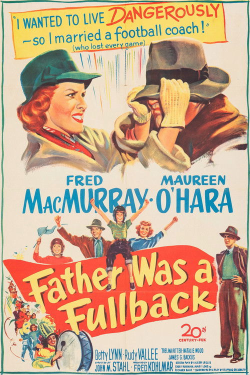 Father Was a Fullback (1949) poster