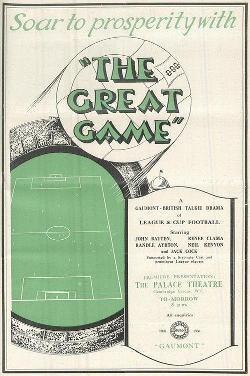 The Great Game (1930) poster