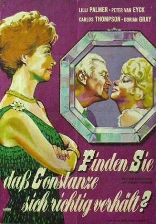 Finden Sie, daß Constanze sich richtig verhält? (1962) poster
