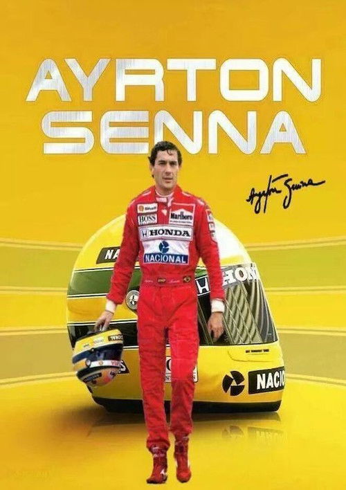 Ayrton Senna Simply the Best poster