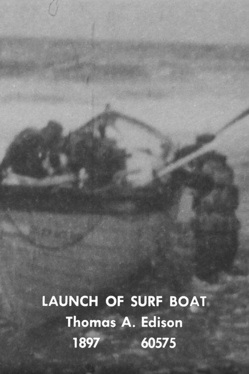 Launch of Surf Boat (1897) poster