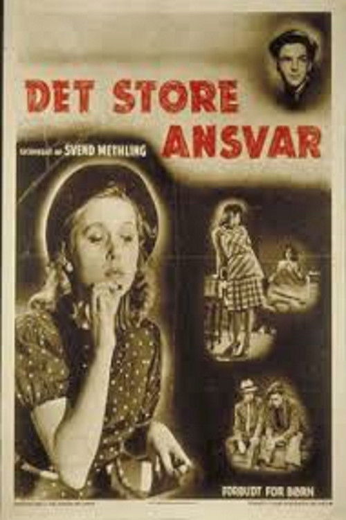Det store ansvar (1944) poster