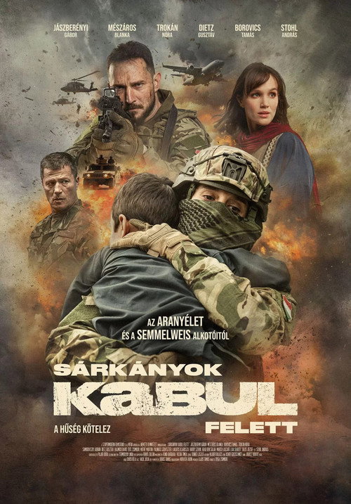 Sárkányok Kabul felett (2025) poster