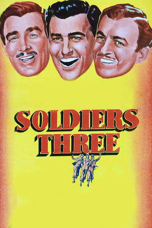 Soldiers Three (1951) poster