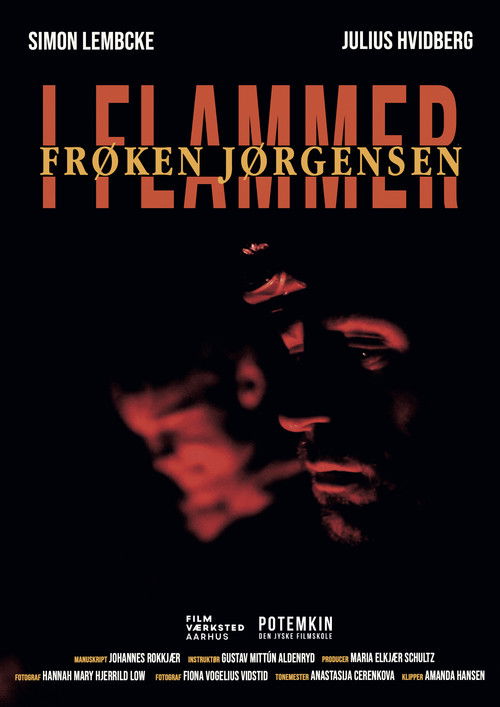 Frøken Jørgensen i flammer (2025) poster