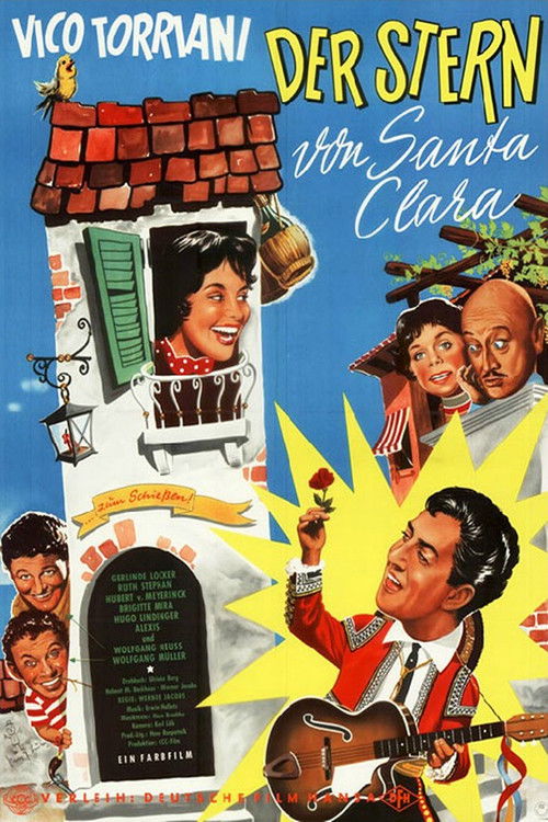 Der Stern von Santa Clara (1958) poster