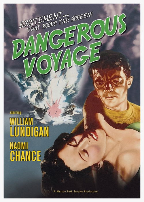 Dangerous Voyage (1954) poster