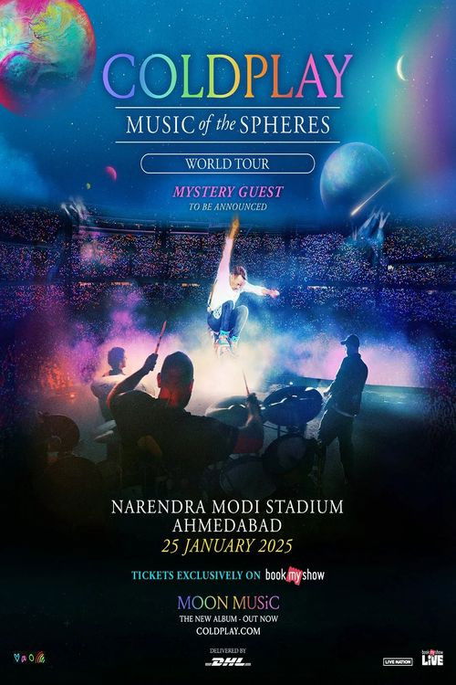 Coldplay: Music Of The Spheres World Tour - Live at Narendra Modi Stadium/India (2025) poster