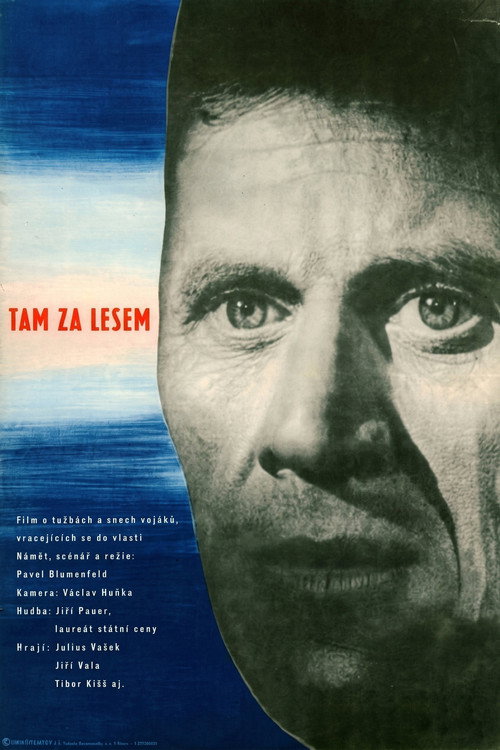 Tam za lesem (1962) poster