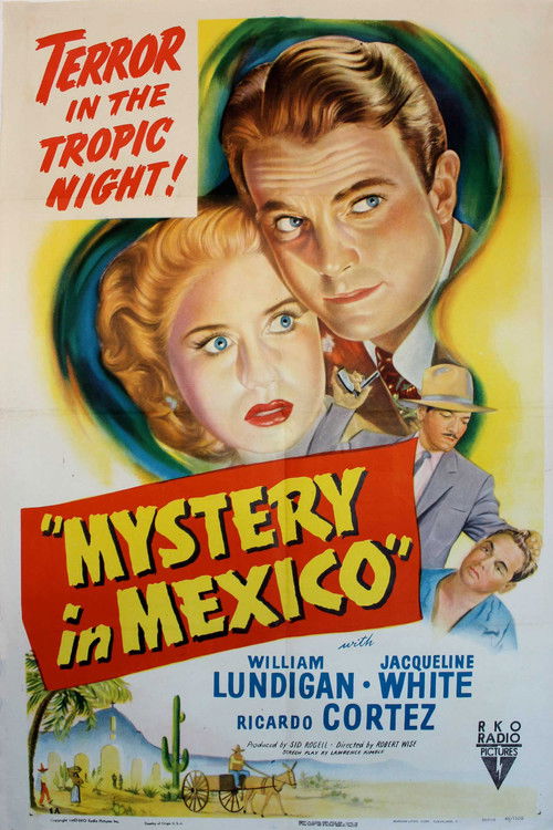 Mystery in Mexico (1948) poster