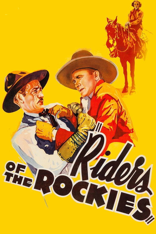 Riders of the Rockies (1937) poster