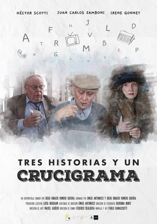 Three stories and a crossword (2019) poster