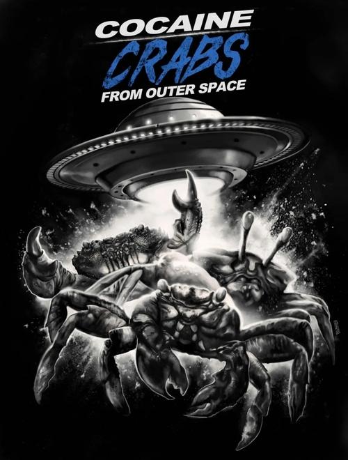 Cocaine Crabs From Outer Space (2022) poster