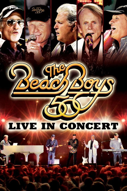 The Beach Boys - Live in Concert 50th Anniversary (2012) poster