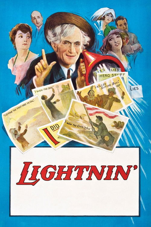 Lightnin' (1925) poster