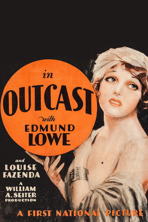 Outcast (1928) poster