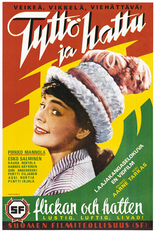 Tyttö ja hattu (1961) poster