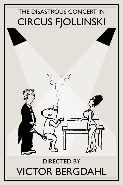 The disastrous concert in Circus Fjollinski (1916) poster