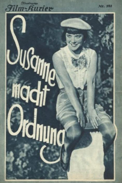 Susanne macht Ordnung (1930) poster