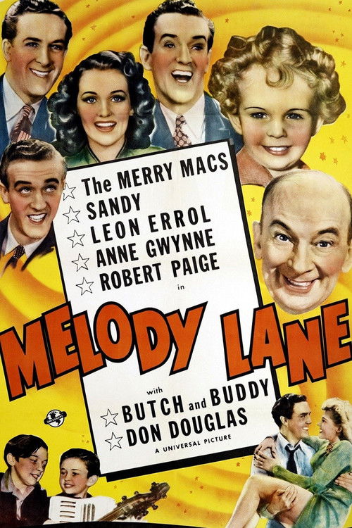 Melody Lane (1941) poster