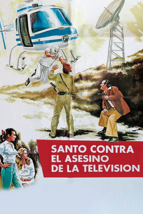Santo vs. the TV Killer (1982) poster