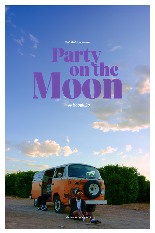 Party on the Moon poster