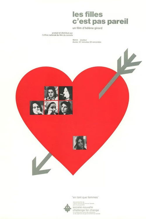 Les filles c’est pas pareil (1973) poster