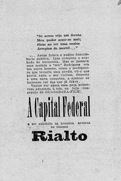 A Capital Federal (1923) poster