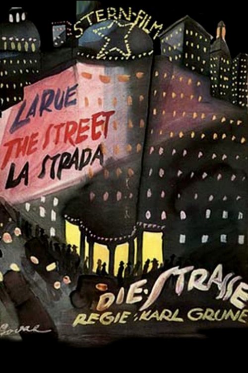Die Straße (1923) poster