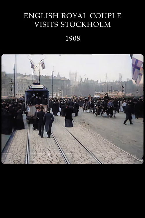 English Royal Couple Visits Stockholm (1908) poster