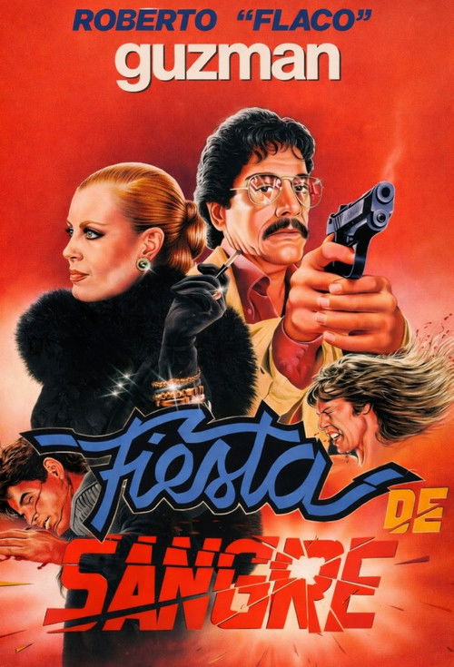 Fiesta de sangre (1989) poster