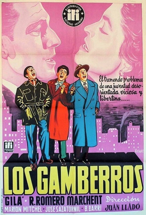 Los gamberros (1954) poster